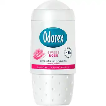 Etos Odorex Sweet Rose Deodorant Roller 50 ML aanbieding