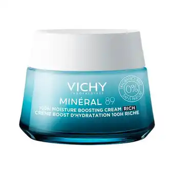 Etos Vichy Mineral 89 100U Rijke Hydraterende Crème zonder parfum aanbieding