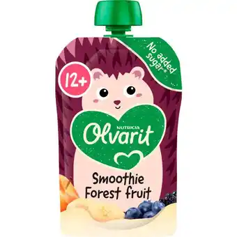 Etos Olvarit Knijpfruit Smoothie Bosvrucht aanbieding