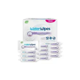 Etos WaterWipes Soothing Baby Wipes - 12x60 aanbieding