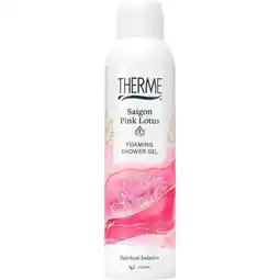 Etos Therme Saigon Pink Lotus Foaming Showergel 200 ML aanbieding