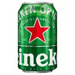PLUS Heineken Premium pilsener bier blik aanbieding