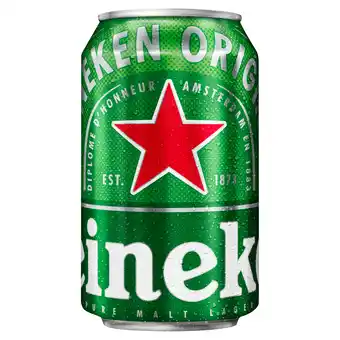 PLUS Heineken Premium pilsener bier blik aanbieding