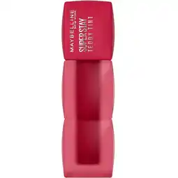 Kruidvat Maybelline New York SuperStay Teddy Tint 50 Wild At Heart Lippenstift aanbieding