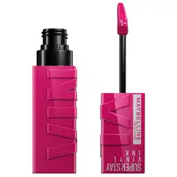 Kruidvat Maybelline New York SuperStay Vinyl Ink 170 Unafraid Longwear Liquid Lipstick aanbieding