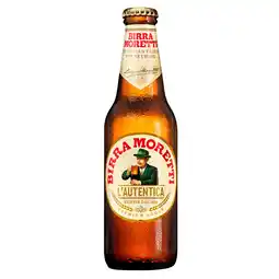 PLUS Birra Moretti L'Autentica bier fles aanbieding