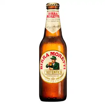 PLUS Birra Moretti L'Autentica bier fles aanbieding