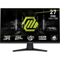 MediaMarkt MSI MAG 274F - 27 inch - Full HD - IPS (In-Plane Switching) aanbieding