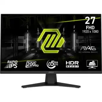 MediaMarkt MSI MAG 274F - 27 inch - Full HD - IPS (In-Plane Switching) aanbieding