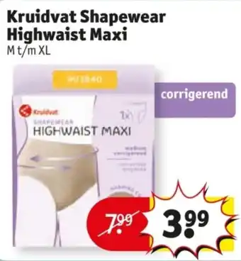 Kruidvat Kruidvat Shapewear Highwaist Maxi aanbieding
