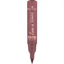 Kruidvat Essence Line 'n Stain! 3 Make a Mauve Tattoo Lipliner aanbieding