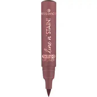 Kruidvat Essence Line 'n Stain! 3 Make a Mauve Tattoo Lipliner aanbieding