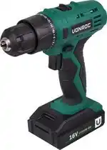 Praxis Vonroc Accuboormachine 16v | Incl. 1x Accu, Oplader En Schroefbits aanbieding