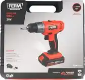 Praxis Ferm - Ax-power - Accuboormachine - 20v - Incl. Accu & Lader In Koffer aanbieding