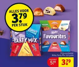 Kruidvat Milka Party Mix aanbieding