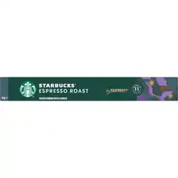 Dekamarkt Starbucks Koffiecups espresso dark roast aanbieding