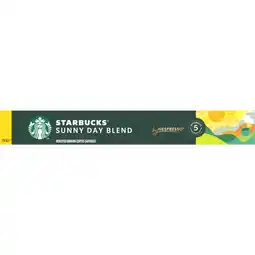 Dekamarkt Starbucks Koffiecups sunny day blend aanbieding