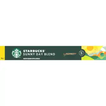 Dekamarkt Starbucks Koffiecups sunny day blend aanbieding
