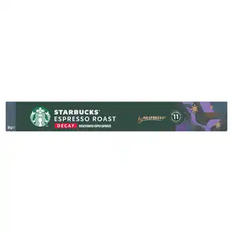 Dekamarkt Starbucks Koffiecups decaf espresso roast aanbieding