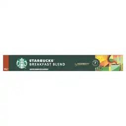 Dekamarkt Starbucks Koffiecapsules breakfast blend aanbieding