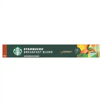 Dekamarkt Starbucks Koffiecapsules breakfast blend aanbieding