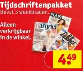 Kruidvat Tijdschriftenpakket aanbieding