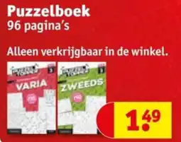 Kruidvat Puzzelboek aanbieding
