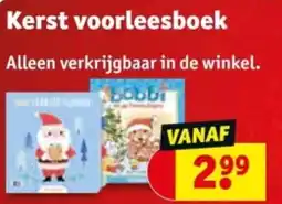 Kruidvat Kerst voorleesboek aanbieding