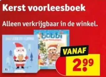 Kruidvat Kerst voorleesboek aanbieding