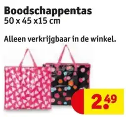 Kruidvat Boodschappentas aanbieding