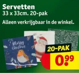 Kruidvat Servetten aanbieding