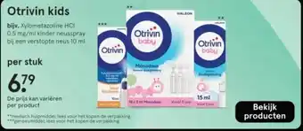 Etos Otrivin kids aanbieding