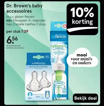 Etos Dr. Brown's baby accessoires aanbieding