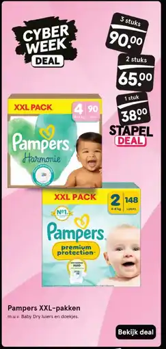 Etos Pampers XXL pakken aanbieding