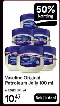Etos Vaseline Original Petroleum Jelly aanbieding