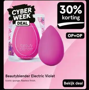 Etos Beautyblender Electric Violet aanbieding