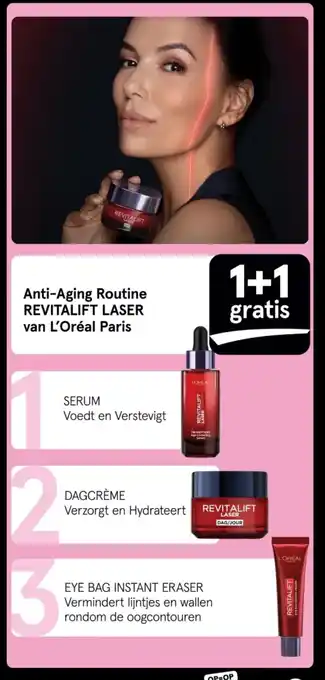 Etos Anti Aging Routine REVITALIFT LASER van L'Oréal Paris aanbieding