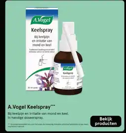 Etos A.Vogel Keelspray aanbieding