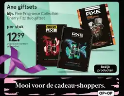 Etos Axe giftsets aanbieding