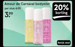 Etos Amour de Carnaval bodymist aanbieding