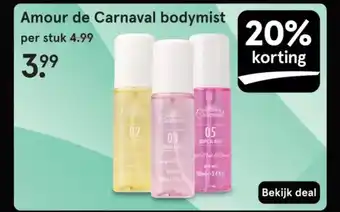 Etos Amour de Carnaval bodymist aanbieding