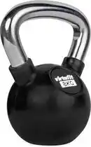 Bol.com VirtuFit Kettlebell - Rubber/Chroom - 8 kg aanbieding