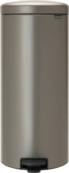 Coolblue Brabantia NewIcon Pedaalemmer 30 Liter Platinum aanbieding