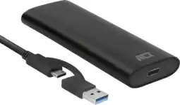 Coolblue ACT USB-C M.2 NVMe / PCIe SSD Behuizing aanbieding