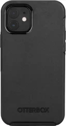 Coolblue Otterbox Symmetry Apple iPhone 12 / 12 Pro Back Cover Zwart aanbieding