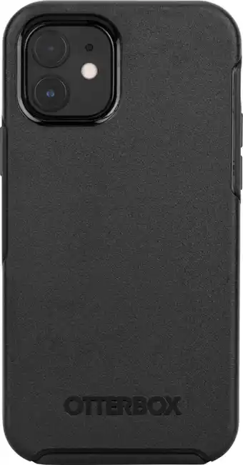 Coolblue Otterbox Symmetry Apple iPhone 12 / 12 Pro Back Cover Zwart aanbieding