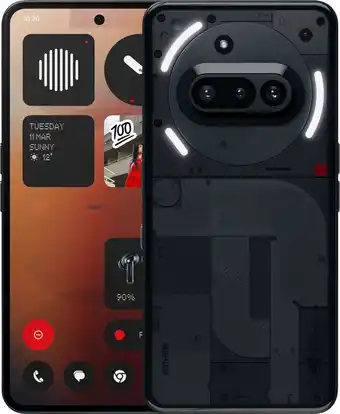 Coolblue Nothing Phone (3a) 128GB Zwart 5G aanbieding