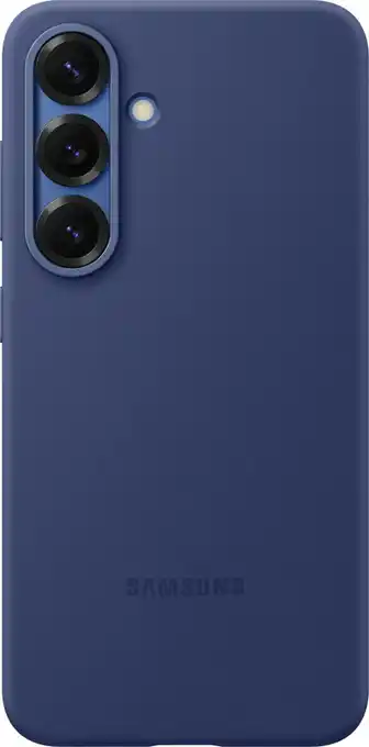 Coolblue Samsung Galaxy S25 Siliconen Back Cover Blauw aanbieding