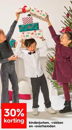 HEMA Kinderjurken, rokken en overhemden aanbieding