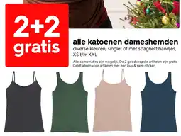 HEMA Alle katoenen dameshemden aanbieding